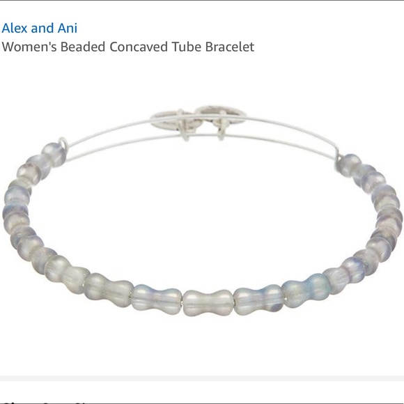 Alex and Ani
Women's Beaded Concaved Tube Bracelet - Picture 1 of 4